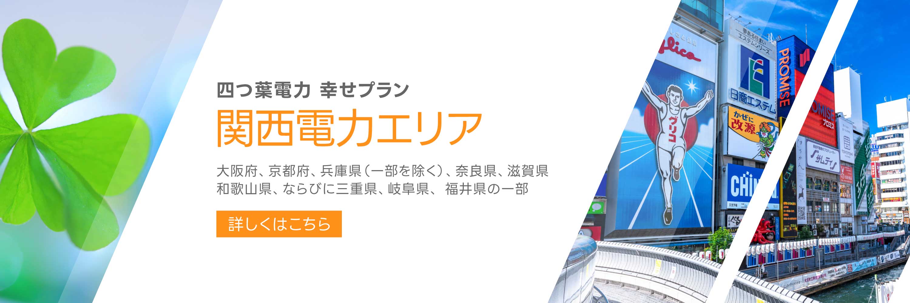 四つ葉電力 関西限定電力切換えプラン